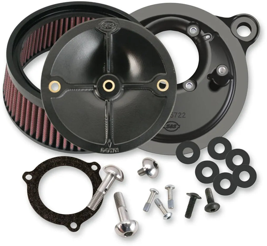 Harley-Davidson FLHTCUTG 1690 Trike Tri Glide Ultra Classic [2009, 2011-2012, 2015-2016] - Super Stock™ Stealth Luftfilter-Kit – Bild 1