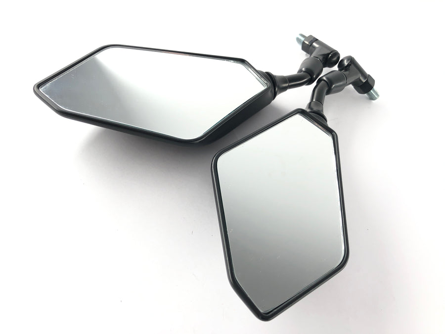 Spiegel Rückspiegel eckig M10  [Lagerware] - Yamaha Kawasaki Suzuki