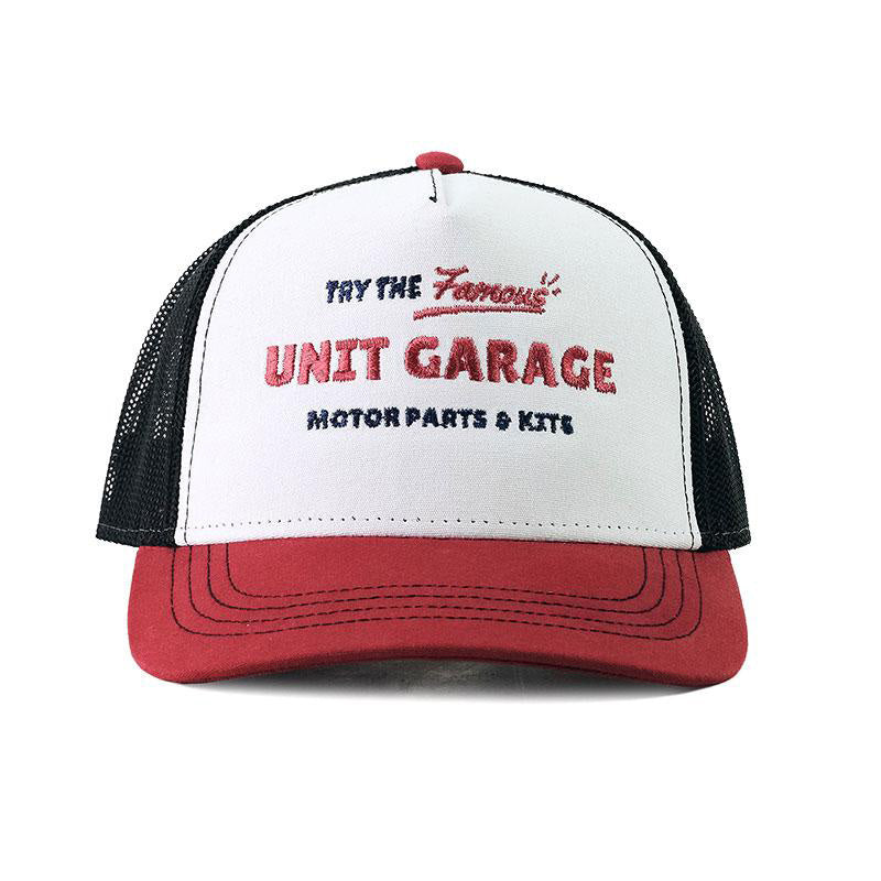 BMW R 1150 GS [1999-2004] - Vintage Unitgarage trucker hat white/red