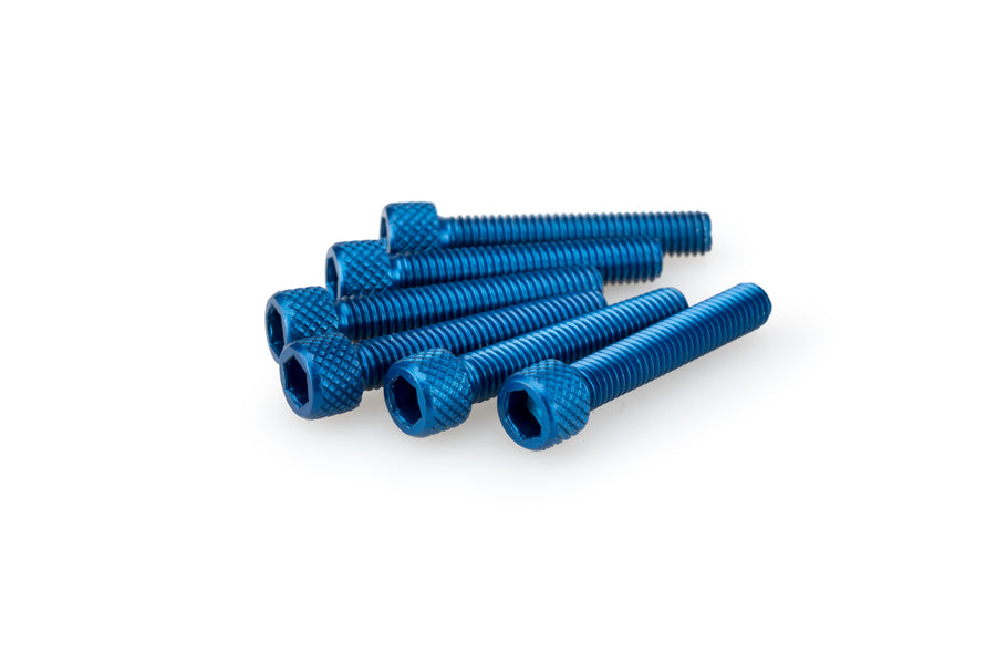 KTM RC 390 [2025] – Écrous en aluminium anodisé – argent
