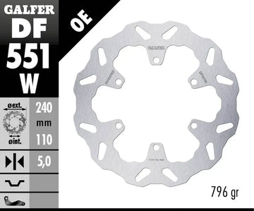 Royal Enfield Interceptor 650 [2024-2025, 2025-2026] - DISCO FRENO FISSO WAVE - Immagine 2
