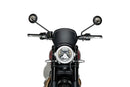 TRIUMPH SCRAMBLER 1200X [2025] – Front panel ABS – Matt black-1