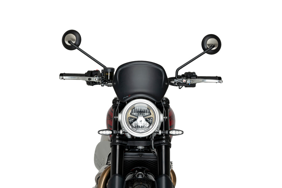TRIUMPH SCRAMBLER 1200X [2025] – Front panel ABS – Matt black