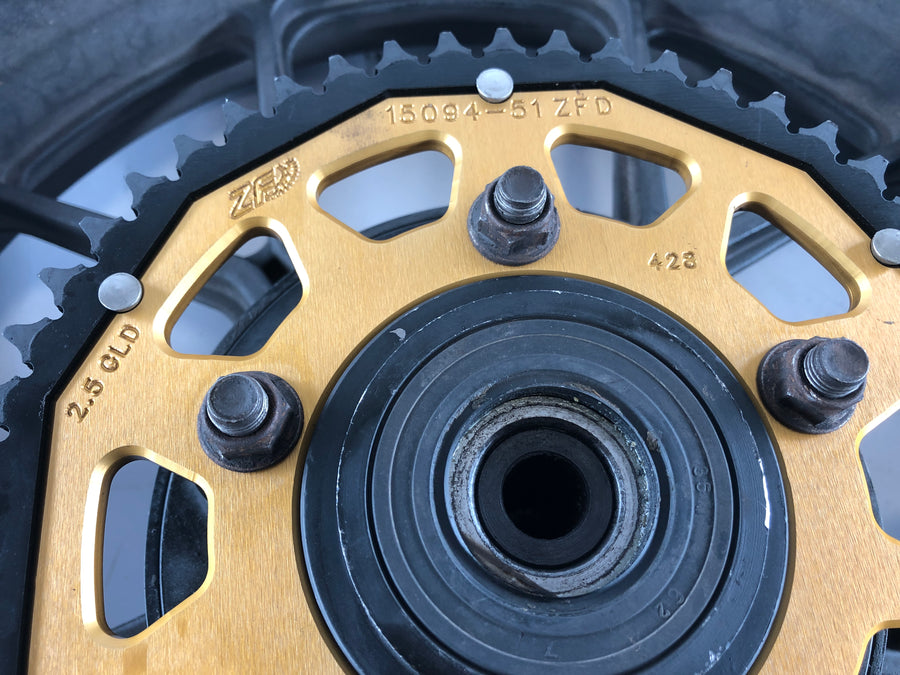 Kreidler Supermoto 125 [2008] - Rear wheel rim