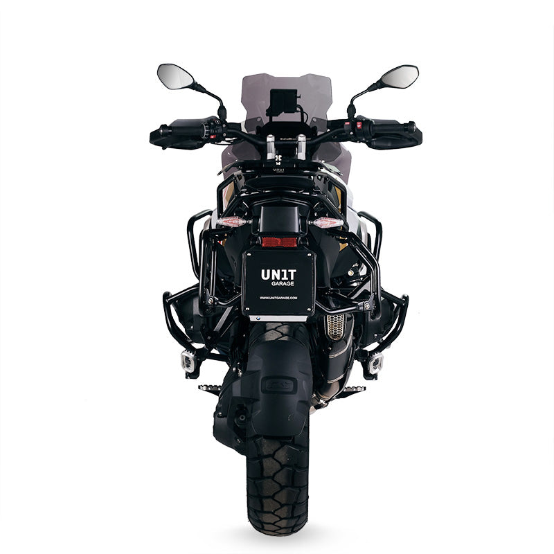 BMW R nineT 1200 Roadster [2014-2023] - Atlas Aluminium-Seitenkoffer-Set 48L+41L + Rahmen für Taschen aus Aluminium Atlas