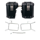 BMW R nineT 1200 Roadster [2014-2023] - Atlas Aluminium-Seitenkoffer-Set 48L+41L + Rahmen für Taschen aus Aluminium Atlas