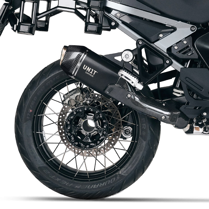 BMW R 1300 GS [2024–2026] - Carbon-Hitzeschildabdeckung für RAD-Schalldämpfer (Code 4009)