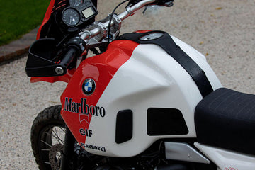 BMW R 120 G/S [2004-2012] - Copri serbatoio Alpine bianco/rosso