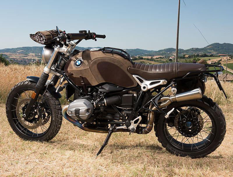 BMW R nineT 1200 Urban G/S (niedriger Auspuff) [2017-2023] - Tankabdeckung aus Leder