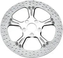 Harley-Davidson XL 1200 T Sportster Superlow [2018-2019, 2018-2020] - Disque de frein Cubiq™ - surface: chrome - photo 8