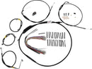harley davidson touring [BURLY BRAND] - handle fitting set for older touring models with Bagger Bar handlebars-1