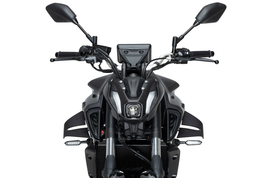 YAMAHA MT-07 PURE [2024] – D12 Spoiler – Schwarz