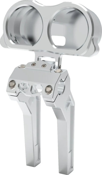 harley davidson fltruse [LA CHOPPERS] – Dual Gauge Halterung für Performance Risers - 0