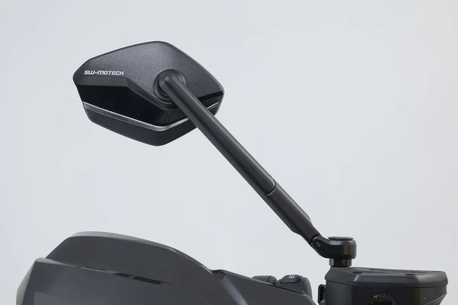 ducati hypermotard 1100 [SW-MOTECH] – sports mirror set, long mirror arm