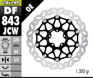 KTM BRABUS 1300 R [2022-2023] - DISQUE DE FREIN FLOATECH WAVE – Photo 2