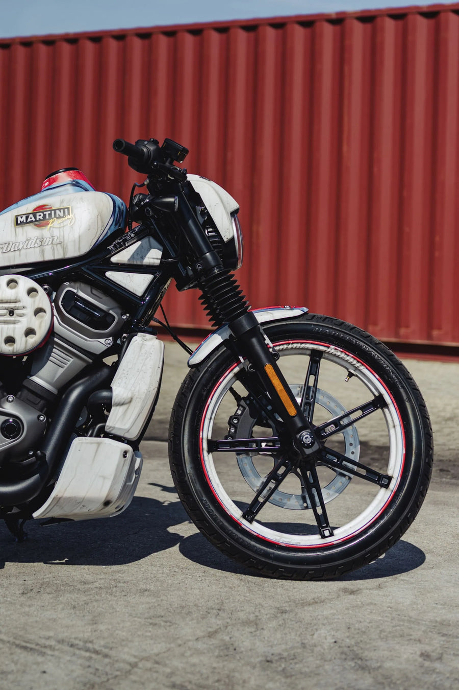 Harley Davidson Nightster 975 Special [CULT WERK] – parafango anteriore vecchia scuola