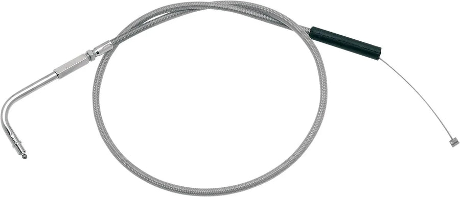 Harley Davidson FXSTS [MOTION PRO] - Cavo acceleratore/minimo in acciaio inossidabile con rivestimento armato