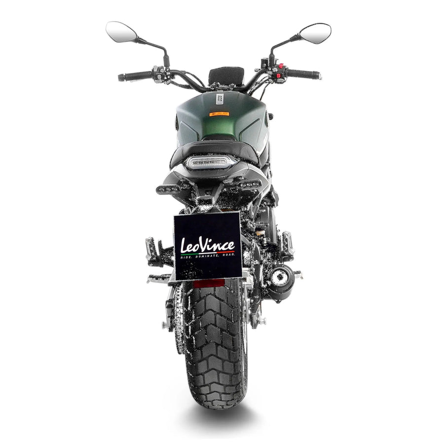 benelli leoncino 800 [LEOVINCE] – Silencieux arrière LV-10 noir