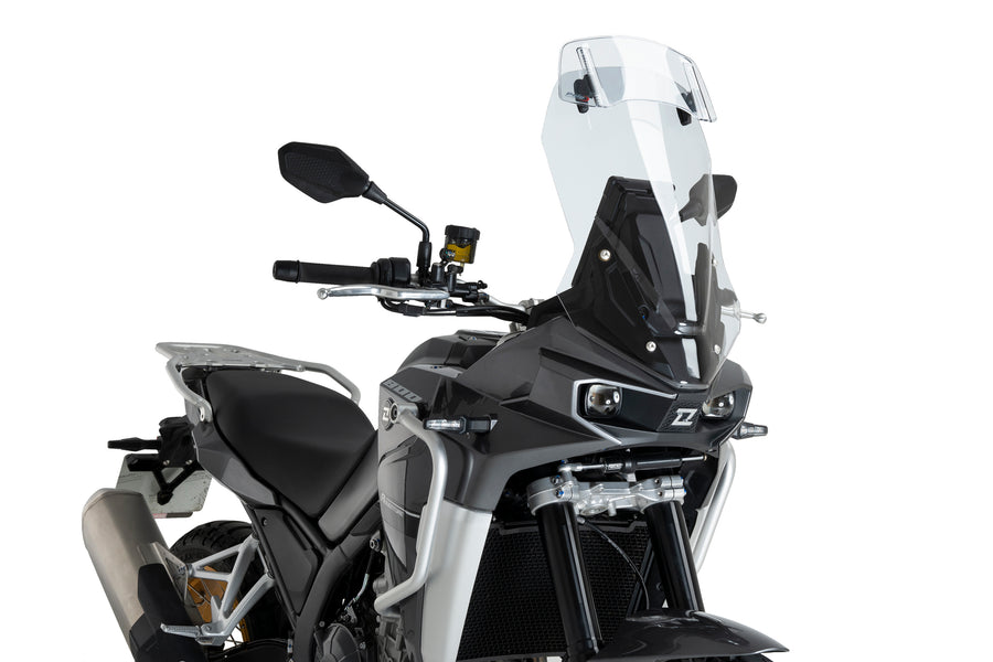 KOVE 800X PRO [2024] – Tourenscheibe mit Spoilerscheibe – Transparent