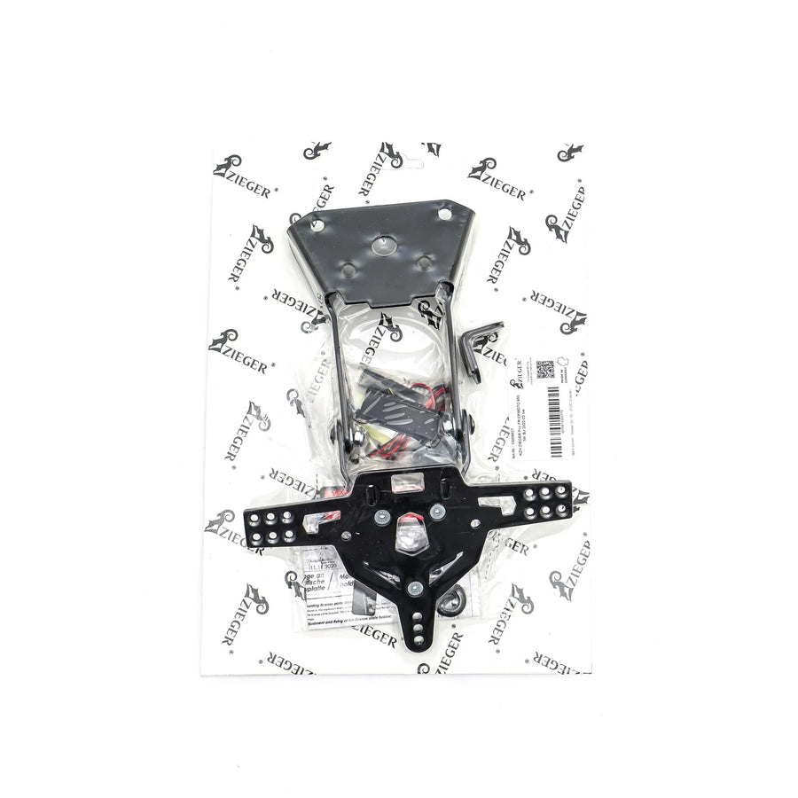 cf moto 650 [ZIEGER] – Support de plaque PRO type D