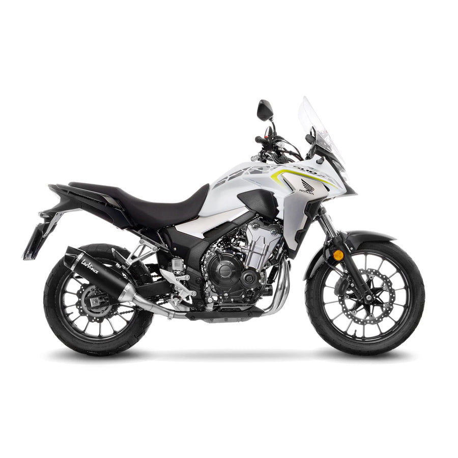 honda cb 500 [LEOVINCE] – Nero Endschalldämpfer - Edelstahl