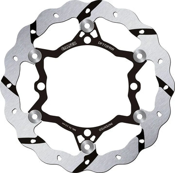 Sherco 2.5 250 [2004-2006] - disco freno a onda flottante, scanalato - immagine 1