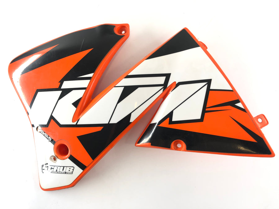 KTM 520 Exc [2001] - Giabbie a sinistra e destra