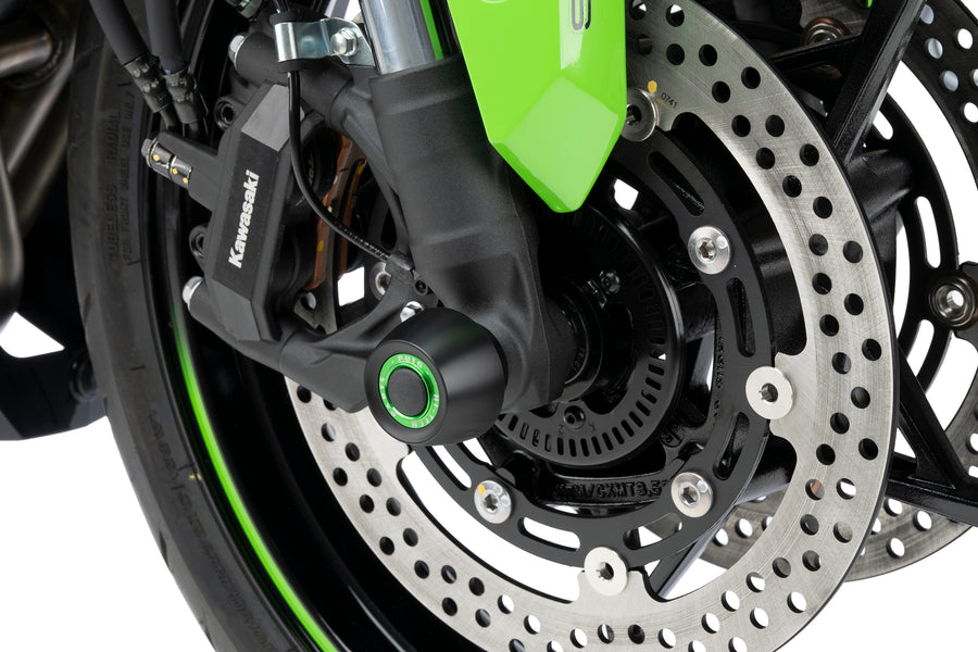 KAWASAKI ZX-4RR NINJA [2025] – Régulateur d'essieu avant PHB19 – Noir