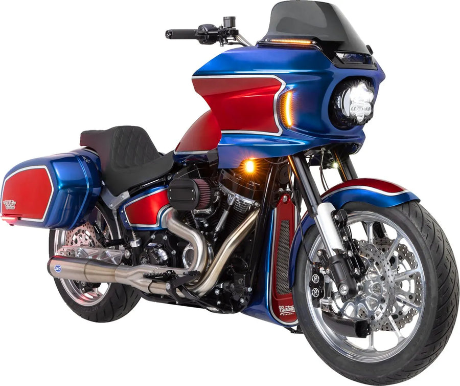 Harley Davidson fxlrst [CUSTOM CYCLE ENGINEERING] - Steli forcella upside down da 43mm