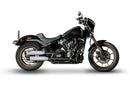 harley davidson softail street bob fxbb [ZARD] – Overlapped slip-ons silencer for HD-SOFTAIL M8-2