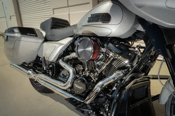 Harley-Davidson FXST 1690 Softail Standard [2012-2015] - BA air filter kit - Finish: Black, Red - Image 4