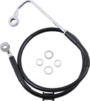harley davidson fxsb [DRAG SPECIALTIES] - Kit tubi freno in acciaio inossidabile-1