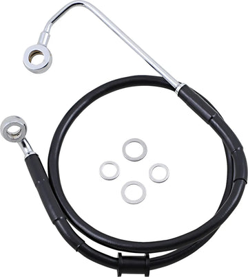 harley davidson fxsb [DRAG SPECIALTIES] - Kit conduites de frein inox