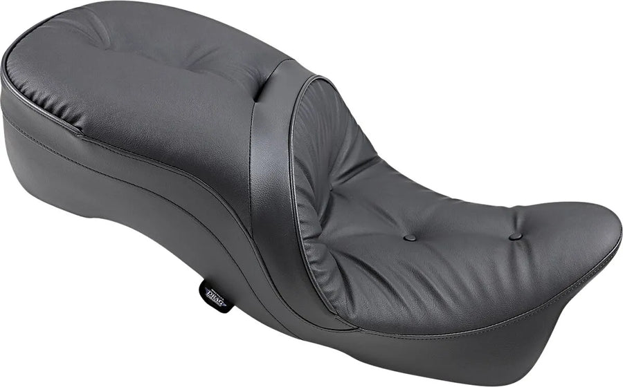 harley davidson touring [DRAG SPECIALTIES] – Siège en cuir 2 places, compatible dossier, touring