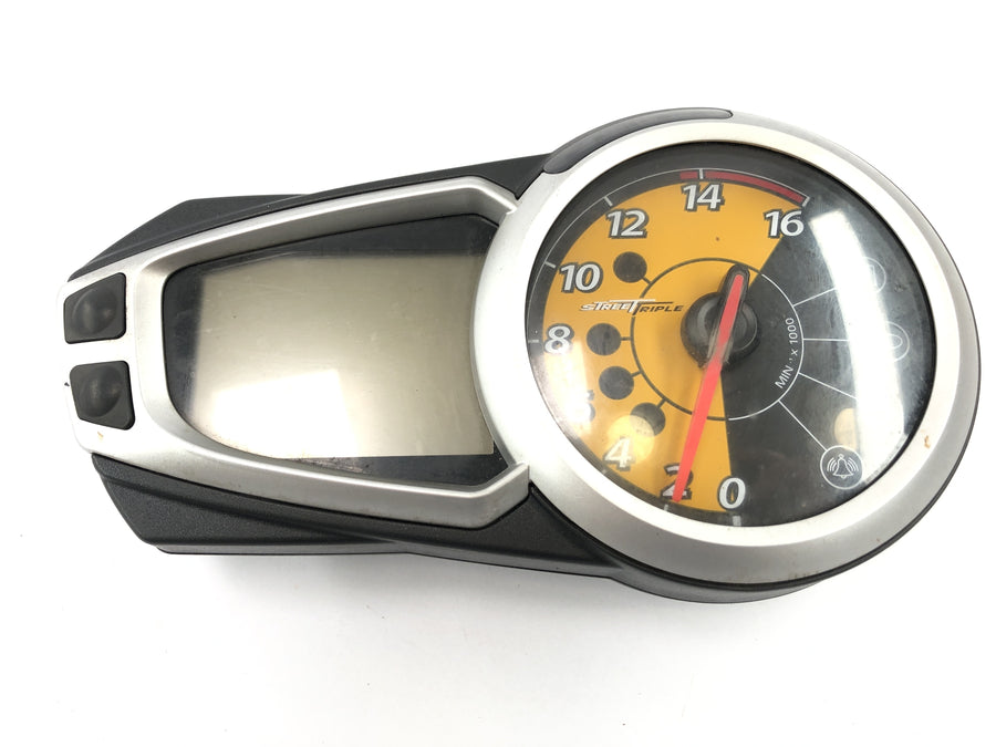 Triumph Street Triple R 675 D67LD [2010] - Tachometer Tachoanzeige Instrumententafel