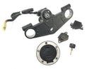 Triumph Daytona 900 T300 [1993] - lock set with fork bridge at the top tank lock seat lock-2