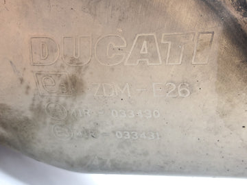 Ducati Multistrada 1200 S Touring [2009] - Exhaust rear silencer silencer exhaust collector - 0