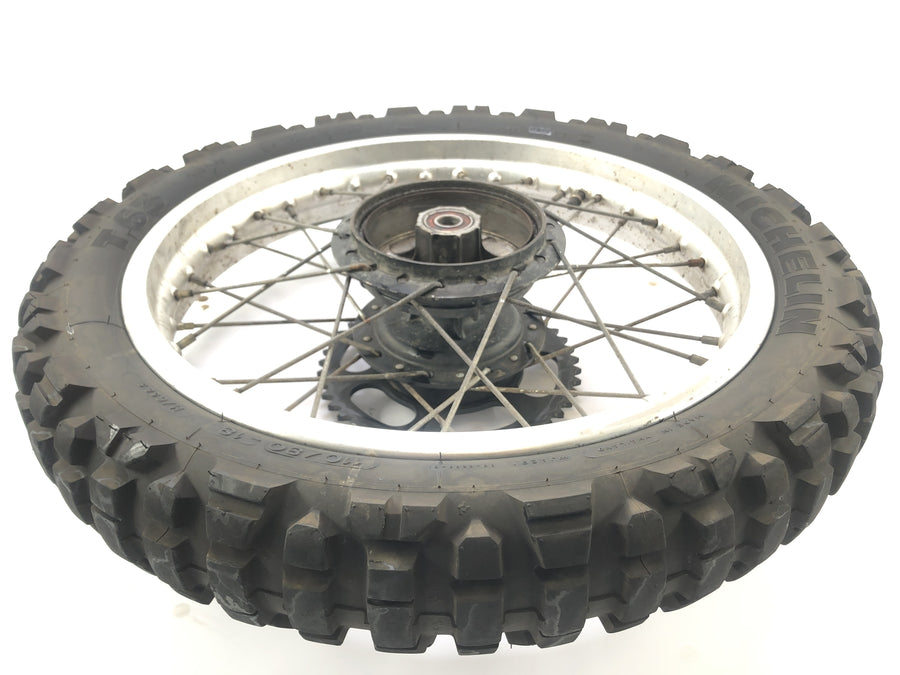 Yamaha XT 350 3YT / 55V [1990] - Hinterrad Rad Felge hinten mit Kettenrad