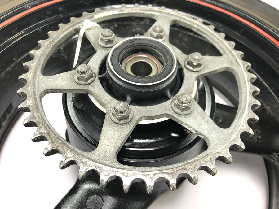 Kawasaki ZRX 1200 S ZRT20A [2001] - Rear wheel rim wheel 5.50 x 17"
