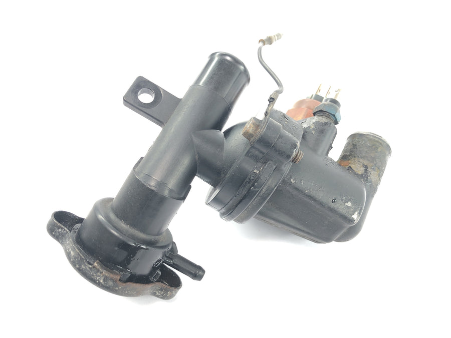 Yamaha XTZ 660 3YF [1992] - Thermostat Kühlwasserstutzen Kühlmittelverteiler