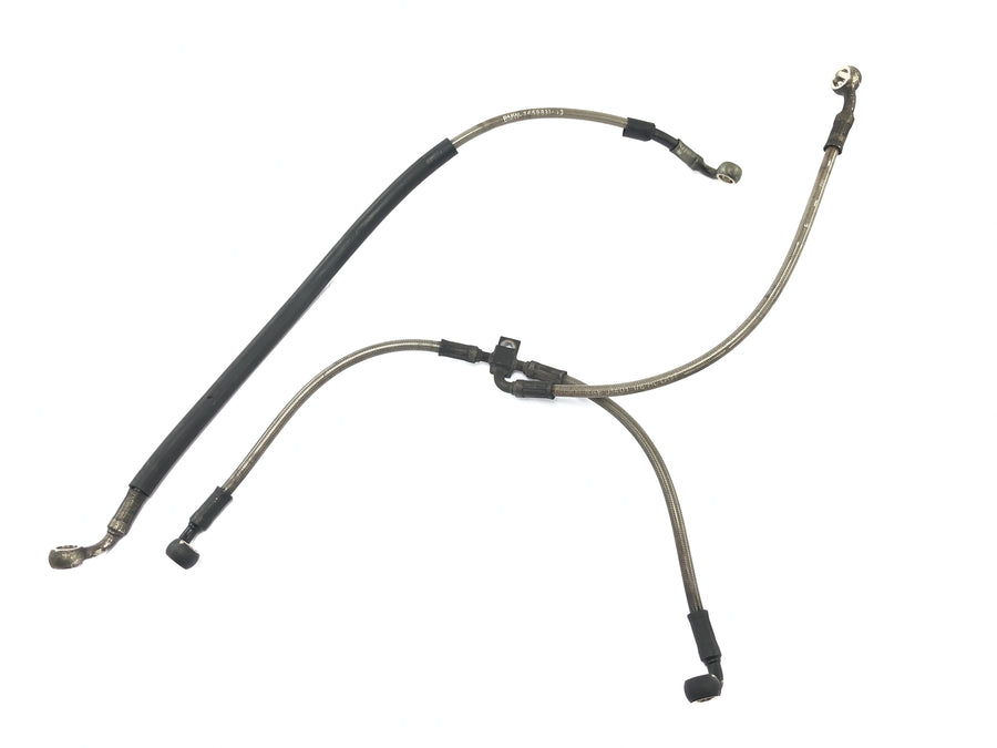 BMW K 1200 S K12S [2005] - brake line brake hose steel braided front set