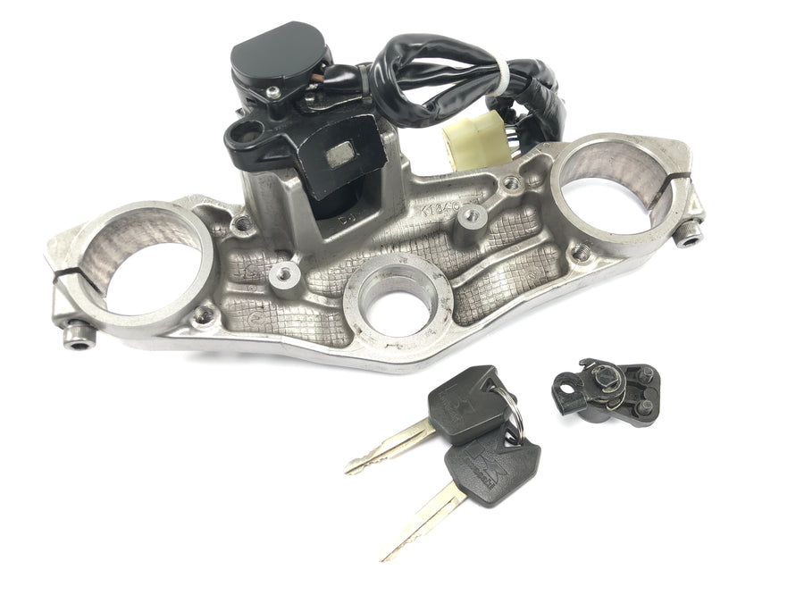 Kawasaki Versys KLE 650 A [2006] - Set serrature con serratura sella blocchetto accensione ponte forcella superiore
