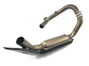 SWM RS 125 R B2 [2020] - Krümmer Auspuffkrümmer Hosenrohr mit Hitzeschild-4