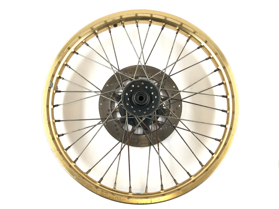 Yamaha XT 600 Zentere 34L [1985] - RIM Ruota anteriore oro con disco freno 1.60 x 21 "