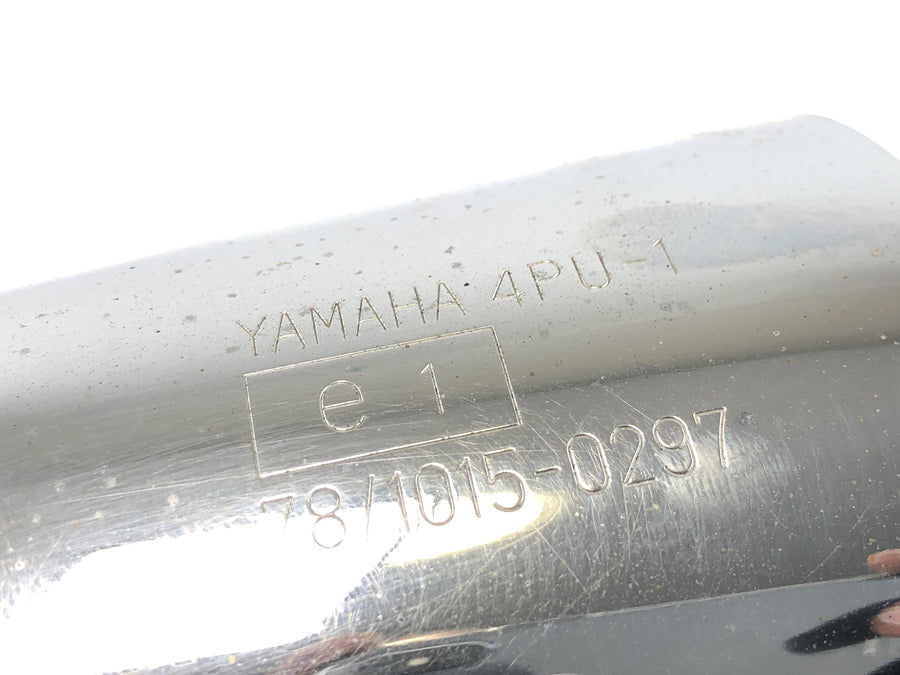 Yamaha XJR 1200 4PU [1996] - Silencieux d'échappement silencieux chromé gauche