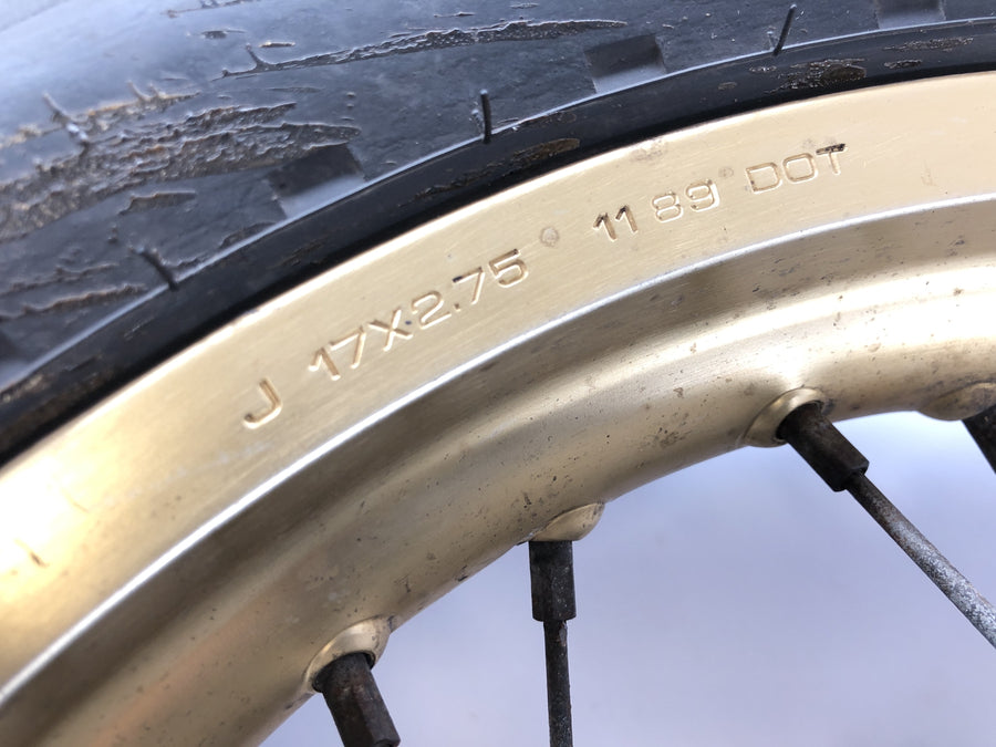Honda XRV 750 Africa Twin RD04 [1990] - Cerchio ruota posteriore 2.75x17" oro