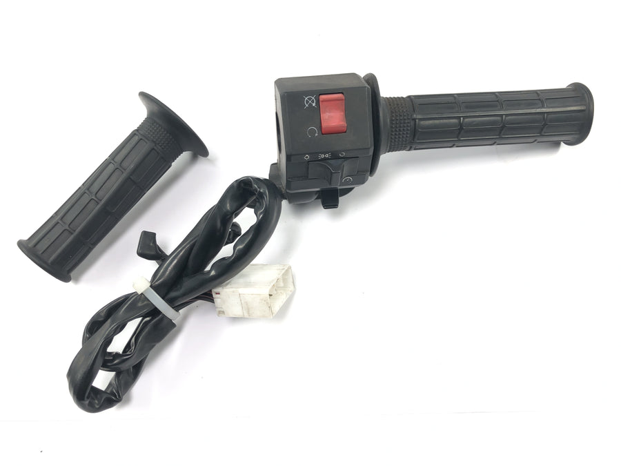 Triumph Tiger 900 T400 [1998] - Handlebar fitting, handlebar switch, right, switch unit, fitting, throttle grip