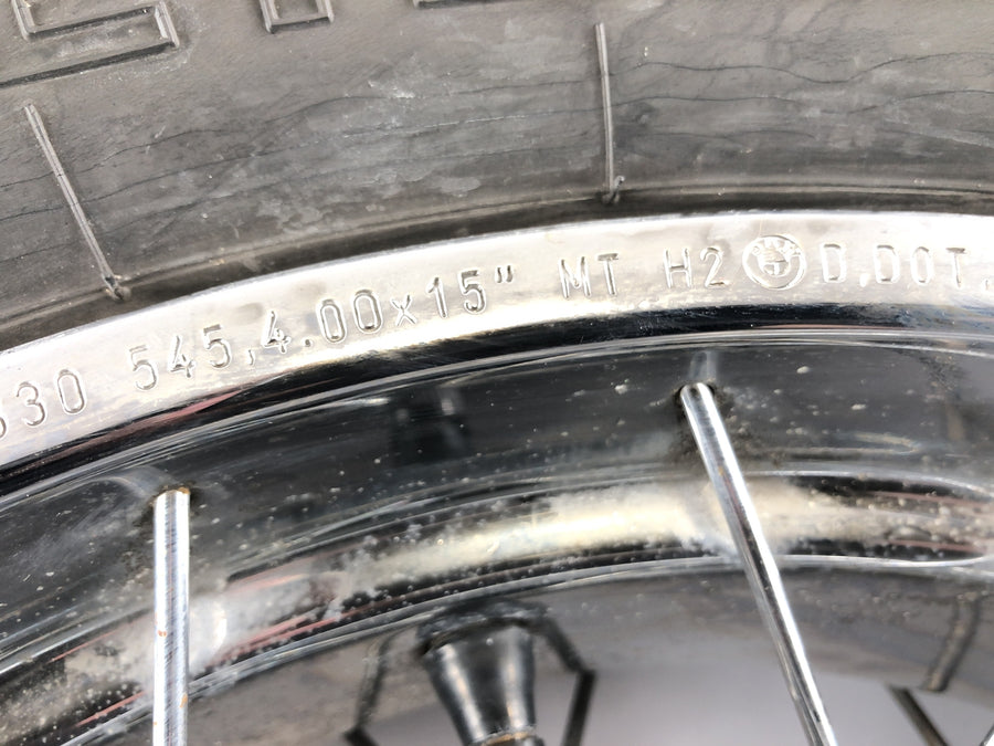 BMW R 1200 C 259c [1997] - Hinterrad Rad rim at the rear 4.00x15 "