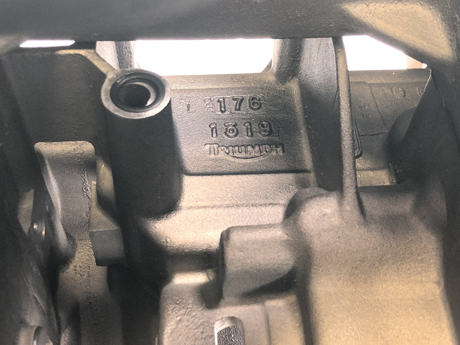 Triumph Daytona 900 T300D [1996] - Motorgehäuse Motorblock Kurbelgehäuse Leergehäuse