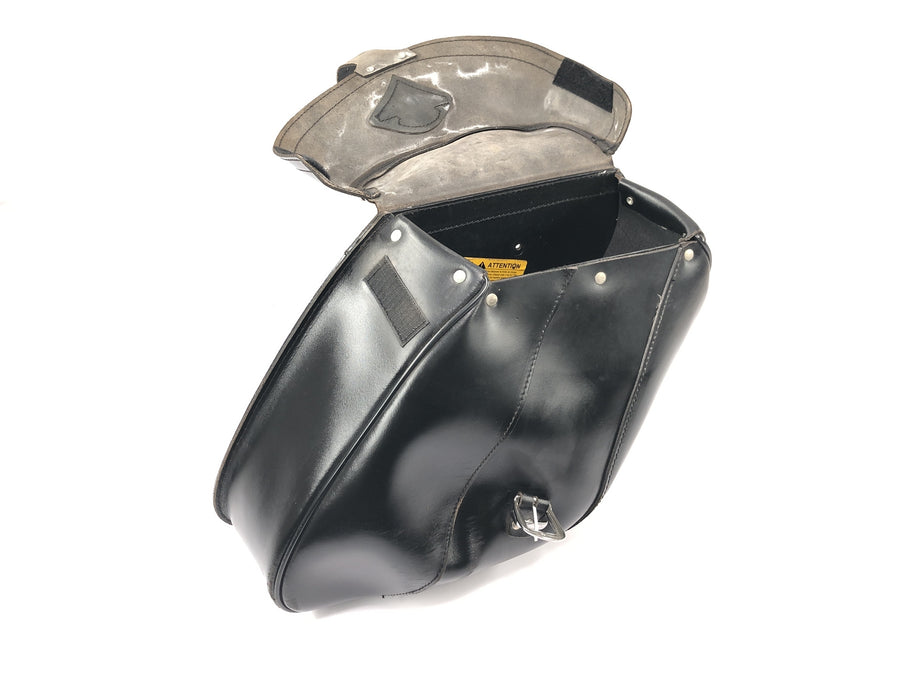 Kawasaki VN 1500 Mean Streak VN50T [2005] - Saddlebags leather side bags with bracket and fastening material